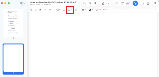 Handtekening Mac Handtekening Mac